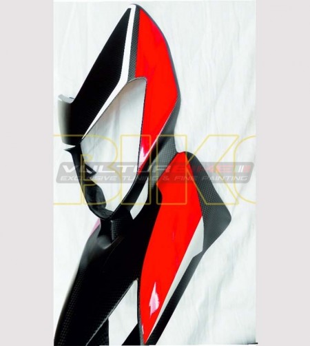 Kit adesivi bianco/rosso/argento - Ducati Hypermotard 821 