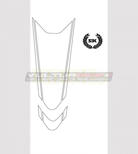 Adesivo Fascia Codone - Ducati 848/1098/1198