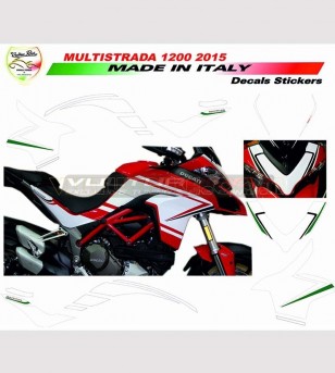 Individuelles Design Klebeset - Ducati Multistrada 950/1200 DVT 