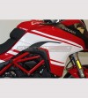 Exklusives Design weiße Aufkleber Kit - Ducati Multistrada 1200 2015 
