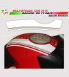 Dreifarbige Tankaufkleber - Ducati Multistrada 950/1260/1200 DVT 