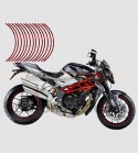 Kit autocollant Racing Wheels - MV Agusta