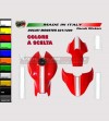 Adhesive central colored stripe - Ducati Monster 821/1200