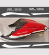 Réplica de pegatinas de codón 1198s racing - Ducati 848/1198/1098/S/R/EVO 