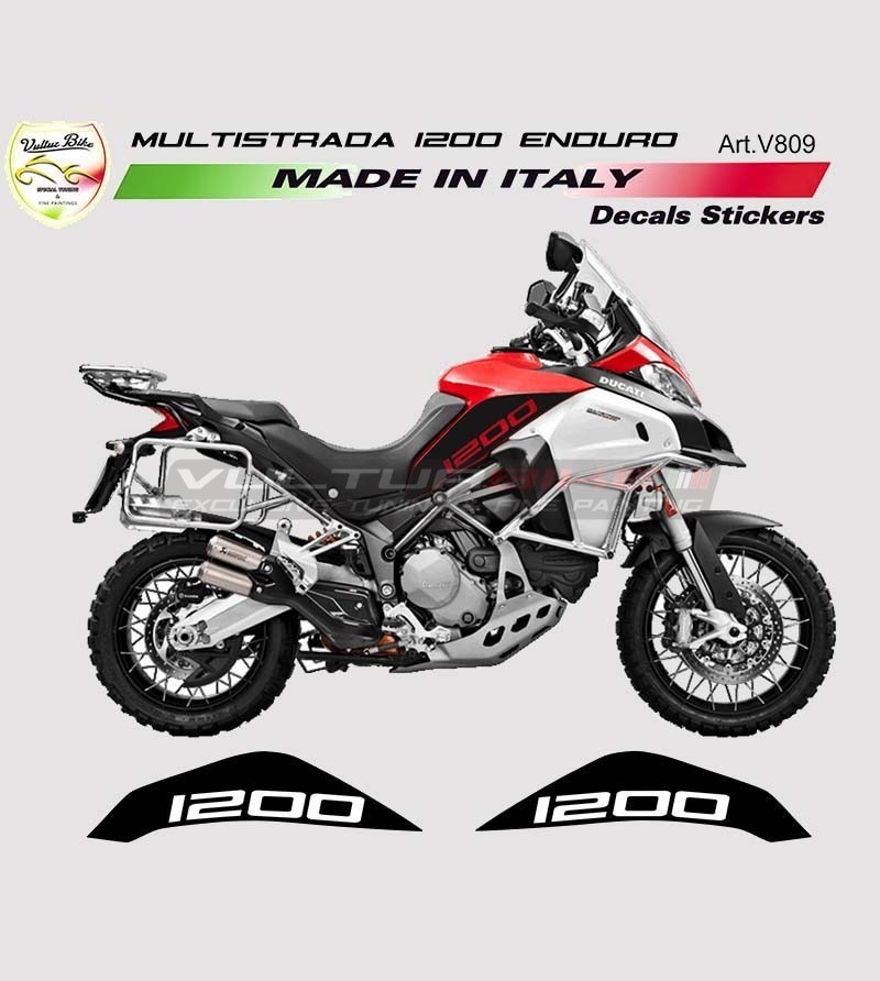 Tank-Aufkleber - Ducati Multistrada 1200 Enduro 