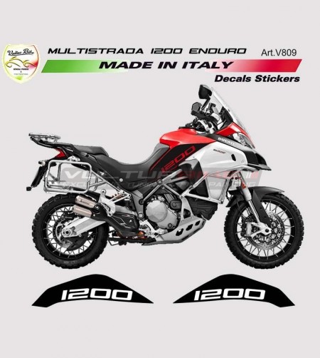 Autocollants tank - Ducati Multistrada 1200 Enduro 