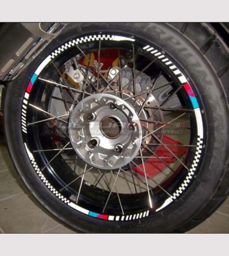 Radaufkleber - BMW F800 / 1200 GS 