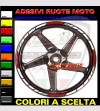 Profils autocollants roues personnalisables de nombreux modèles - Ducati 848/1098/1198/S/R/SP/EVO 