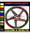 Tricolor Design Rad Aufkleber - Ducati 848/1098/1198/S/R/SP/EVO 