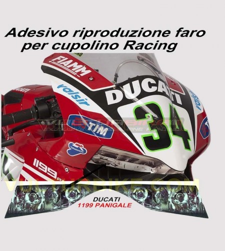 Autocollant de reproduction Fanale - Ducati Panigale 899/1199