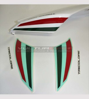 Autocollants tricolores pour queue de cochon - Ducati Panigale 1199 