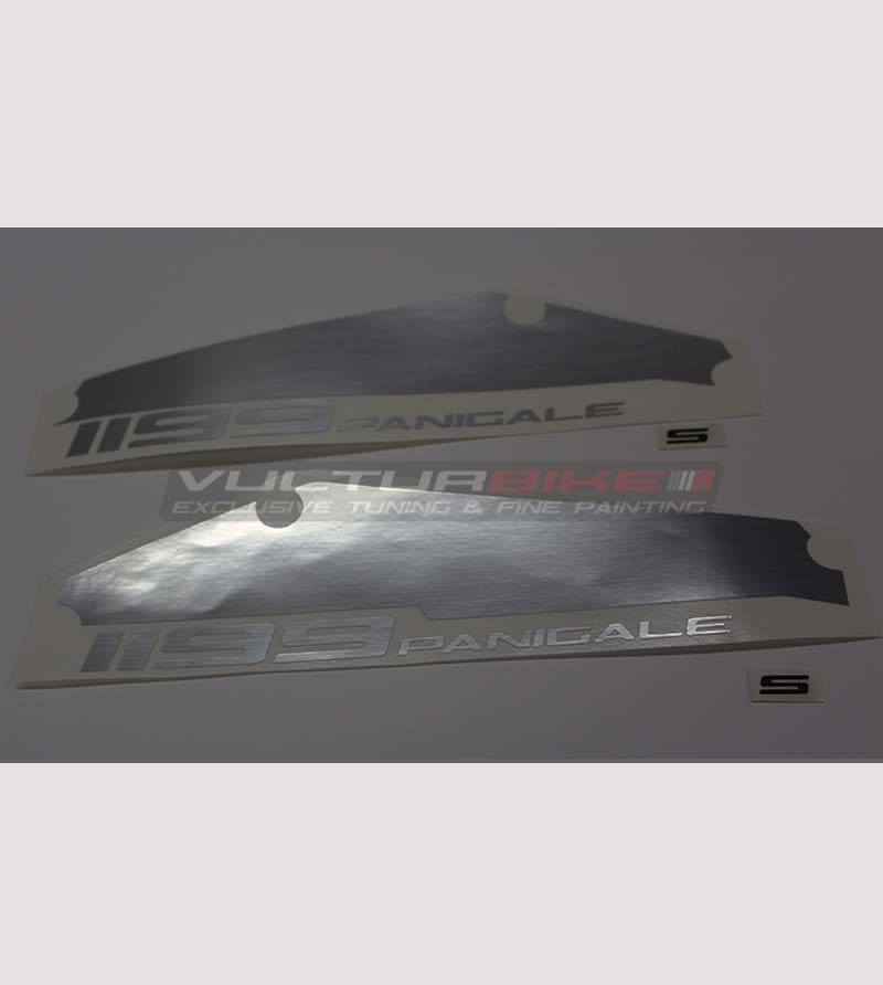 Side fairings colored stickers - Ducati Panigale 1199s 