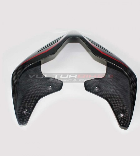 Cola de carbono oscuro - Ducati Panigale V4 / V4S / V4R