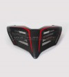Cola de carbono oscuro - Ducati Panigale V4 / V4S / V4R