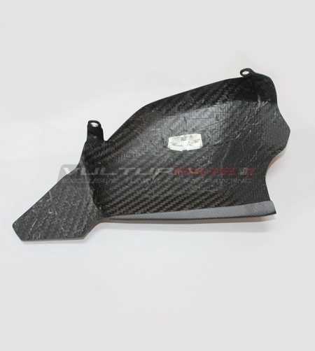 Copri forcellone in carbonio completo di slider  - Ducati Panigale V4 / V4S / V4R 