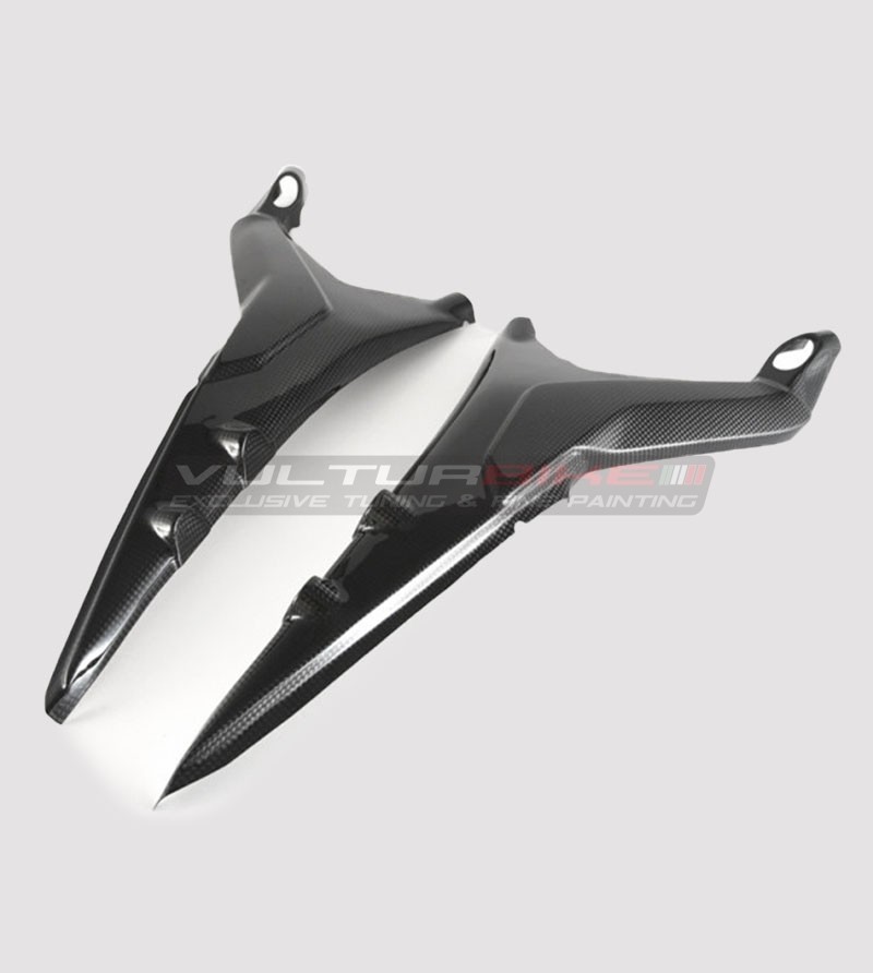 Protezioni telaietto sottosella in carbonio - Ducati Panigale V4 / V4S / V4R