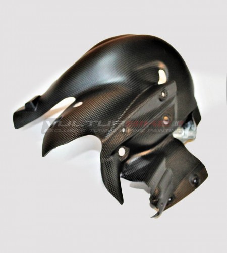 Protection carbone pour échappement d’origine - Ducati Panigale V4 / V4S / Streetfighter V4
