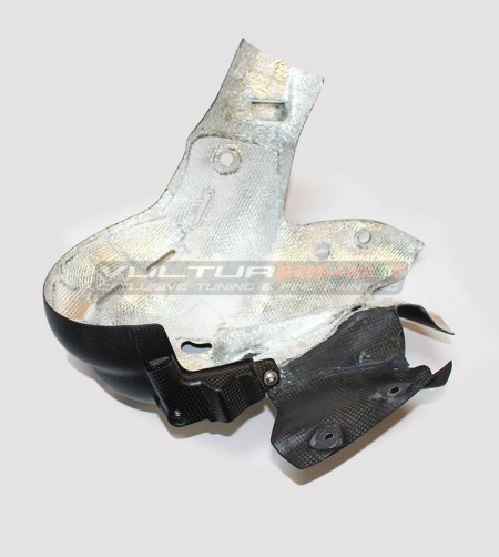 Protection carbone pour échappement d’origine - Ducati Panigale V4 / V4S / Streetfighter V4