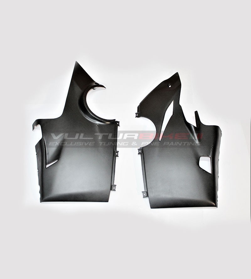 Conjunto de carenado inferior de carbono, lado derecho e izquierdo - Ducati Panigale V4 / V4S V4R