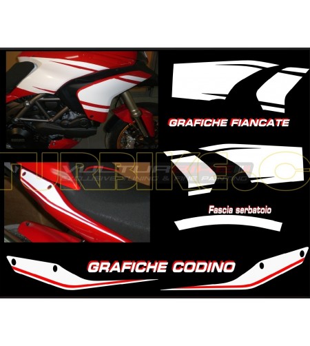 Kit adhesivo Pikes Peak Design - Ducati Multistrada 1200 2010/14 