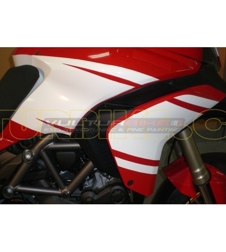 Stickers kit Pikes Peak design - Ducati Multistrada 1200 2010/14 