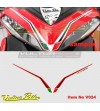 Adesivo per cupolino rossonero - Ducati Multistrada 1200 2010/2014 