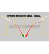 Autocollant rouge bulle - Ducati Multistrada 1200 2010/2014 