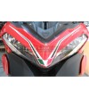 Sticker for front fairing whiteblack - Ducati Multistrada 1200 2010/2014 