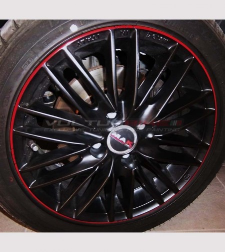 Colored adhesives profiles for motorcycle and cars 