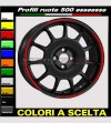 Profili adesivi per ruote auto Fiat 500 esseesse 