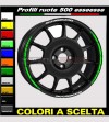 Profils adhésifs pour roues de voiture Fiat 500 esseesse 