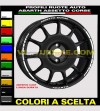 Profils adhésifs pour roues de voiture Fiat abarth 