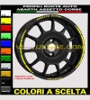 Adhesives profiles for Fiat abarth wheels 