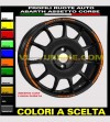 Perfiles adhesivos para ruedas de coche abarth fiat 