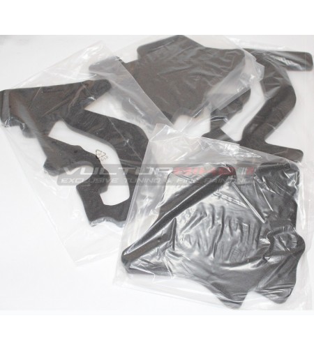 Sound-absorbing panels for higher fairing Ducati Panigale V4R