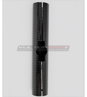 Steering damper cover in carbon fiber - Ducati Panigale V2 / V4