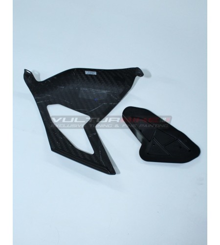 Couverture d’arme pivotant en carbone et titane - Ducati Panigale V4 