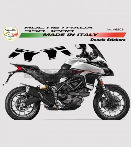 Side Stickers Kit - Ducati Multistrada 950 until 2018 / 1200 DVT