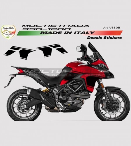 Side Stickers Kit - Ducati Multistrada 950 until 2018 / 1200 DVT