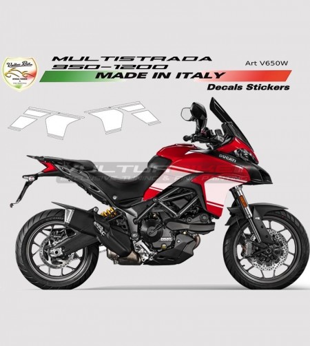 Side Stickers Kit - Ducati Multistrada 950 until 2018 / 1200 DVT