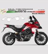 Seitenaufkleber Kit - Ducati Multistrada 950 bis 2018 / 1200 DVT