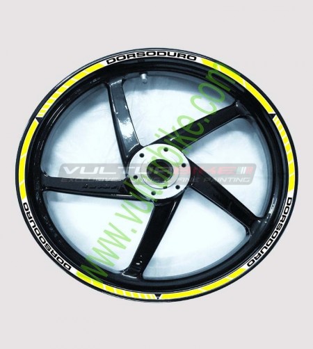 Aufkleber Set für Felgen - Aprilia Dorsoduro