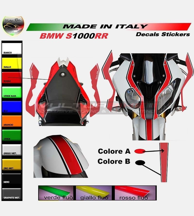 Customizable stickers kit complete - Bmw s1000RR 