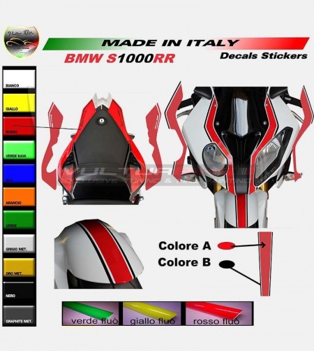 Kit completo pegatinas personalizables - Bmw s1000RR 