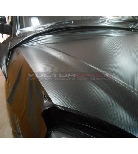 Klebefolie für Carbon wrapping Effekt 