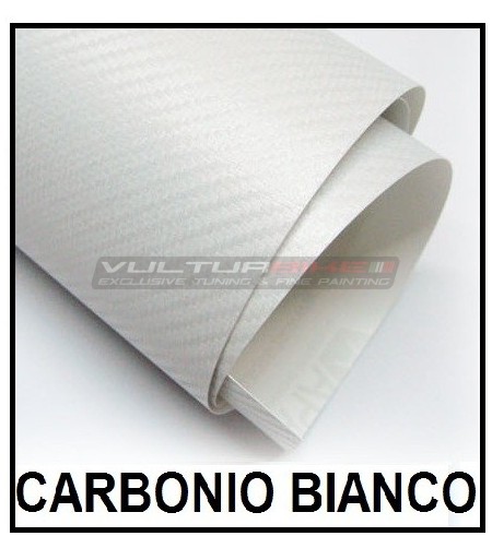 Película adhesiva para carbono wrapping blanco 