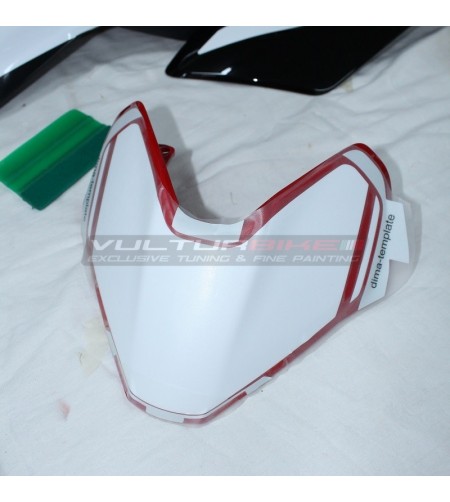 Autocollants version Ducati Hypemotard 950 SP pour bulle - Ducati Hypermotard 950 