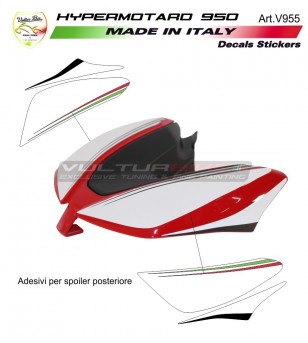Individuelles Design heck Spoiler Aufkleber 2019 - Ducati Hypermotard 950 