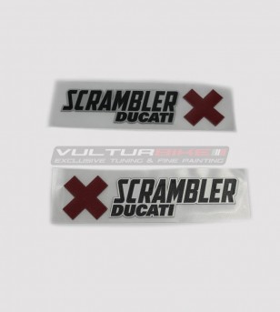Original-Aufkleber Ducati Scrambler 15x4 cm 