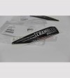 ORIGINAL Ducati Scrambler logos stickers 15x3.5 cm 
